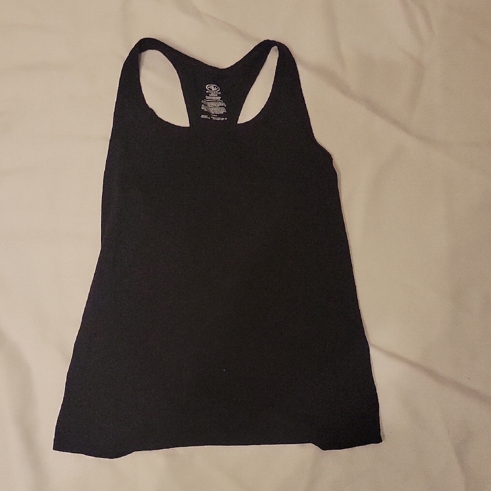 Black Racerback Tank Top